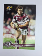 NRL 2009 Champions Base Card #66 David Williams Manly Warringah Sea Eagles
