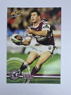 NRL 2009 Champions Base Card #70 Jamie Lyon Manly Warringah Sea Eagles