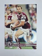 NRL 2009 Champions Base Card #73 Brett Stewart Manly Warringah Sea Eagles