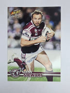 NRL 2009 Champions Base Card #74 Glenn Stewart Manly Warringah Sea Eagles