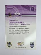 NRL 2009 Champions Base Card #77 Adam Blair Melbourne Storm
