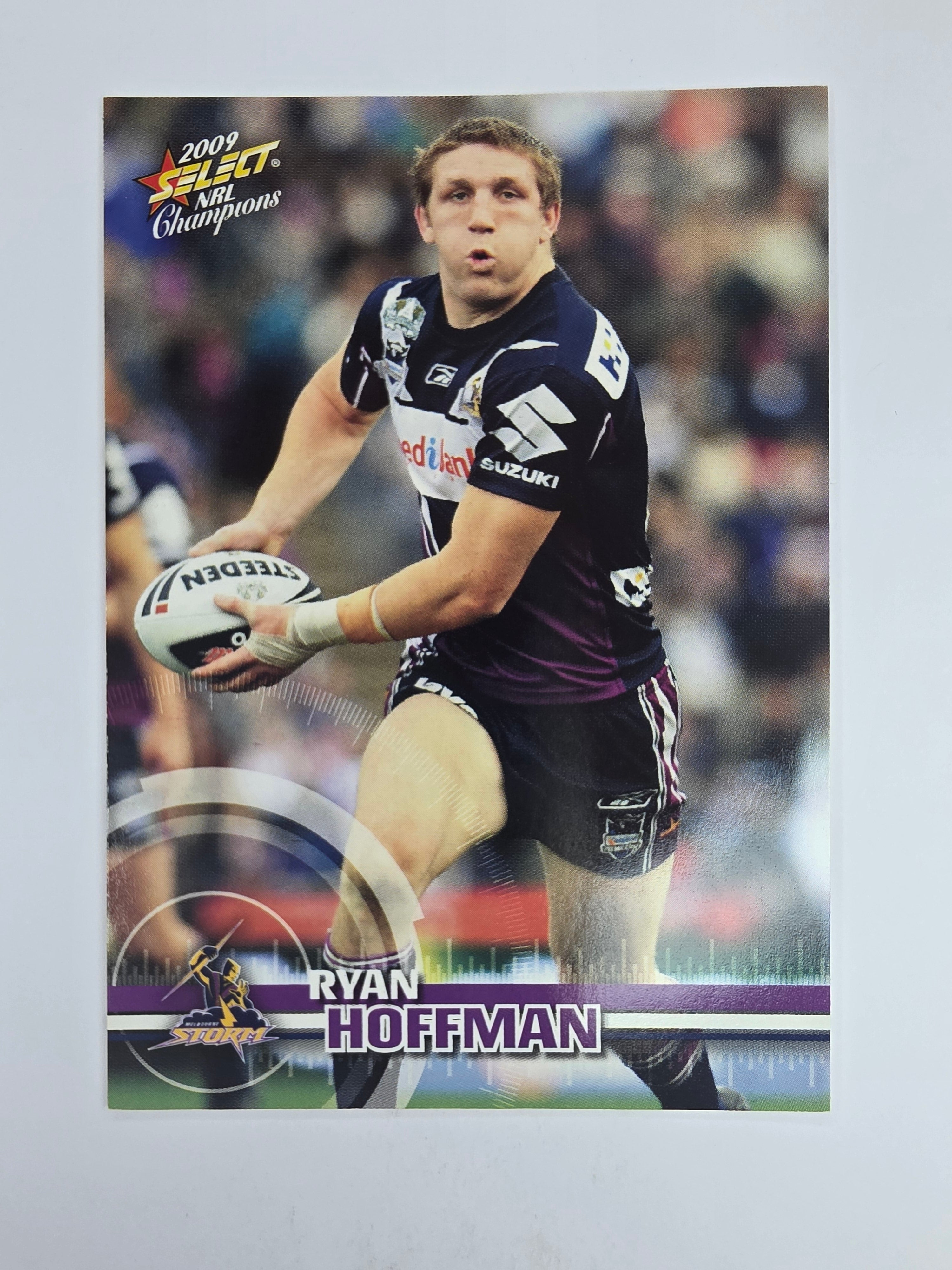 NRL 2009 Champions Base Card #78 Ryan Hoffman Melbourne Storm
