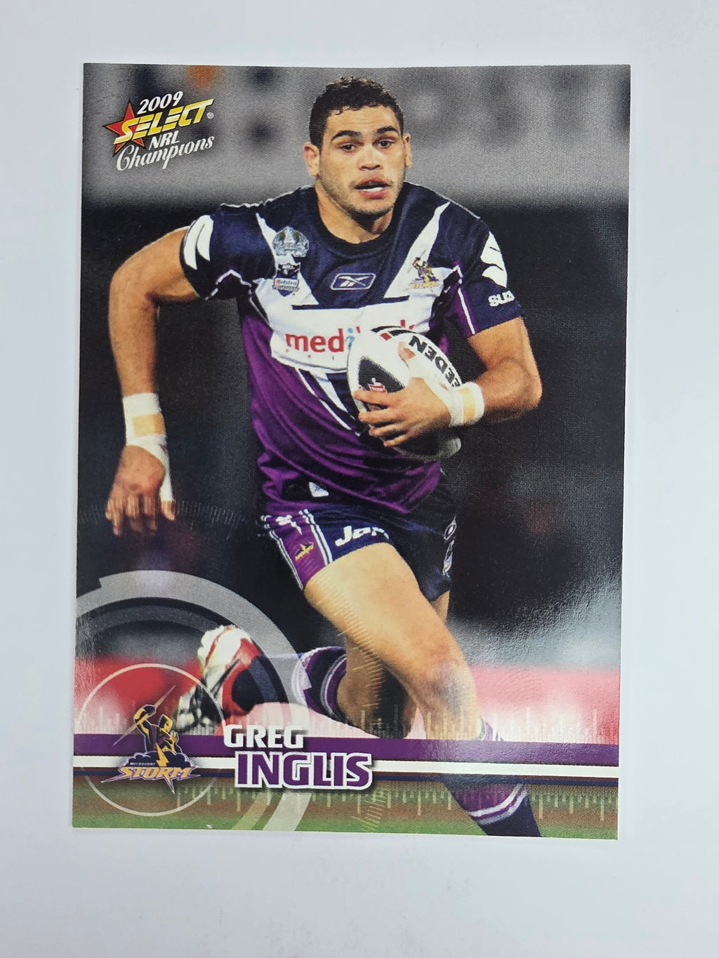 NRL 2009 Champions Base Card #79 Greg Inglis Melbourne Storm