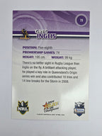 NRL 2009 Champions Base Card #79 Greg Inglis Melbourne Storm