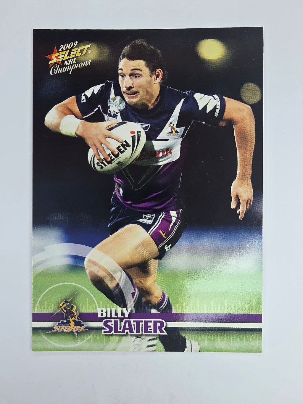 NRL 2009 Champions Base Card #82 Billy Slater Melbourne Storm