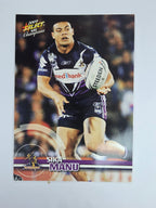 NRL 2009 Champions Base Card #86 Sika Manu Melbourne Storm