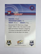 NRL 2009 Champions Base Card #90 Kurt Gidley Newcastle Knights