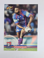 NRL 2009 Champions Base Card #93 Wes Naiqama Newcastle Knights