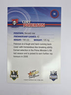 NRL 2009 Champions Base Card #94 Cory Paterson Newcastle Knights