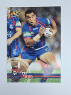 NRL 2009 Champions Base Card #97 Zeb Taia Newcastle Knights