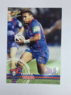 NRL 2009 Champions Base Card #98 Cooper Vuna Newcastle Knights