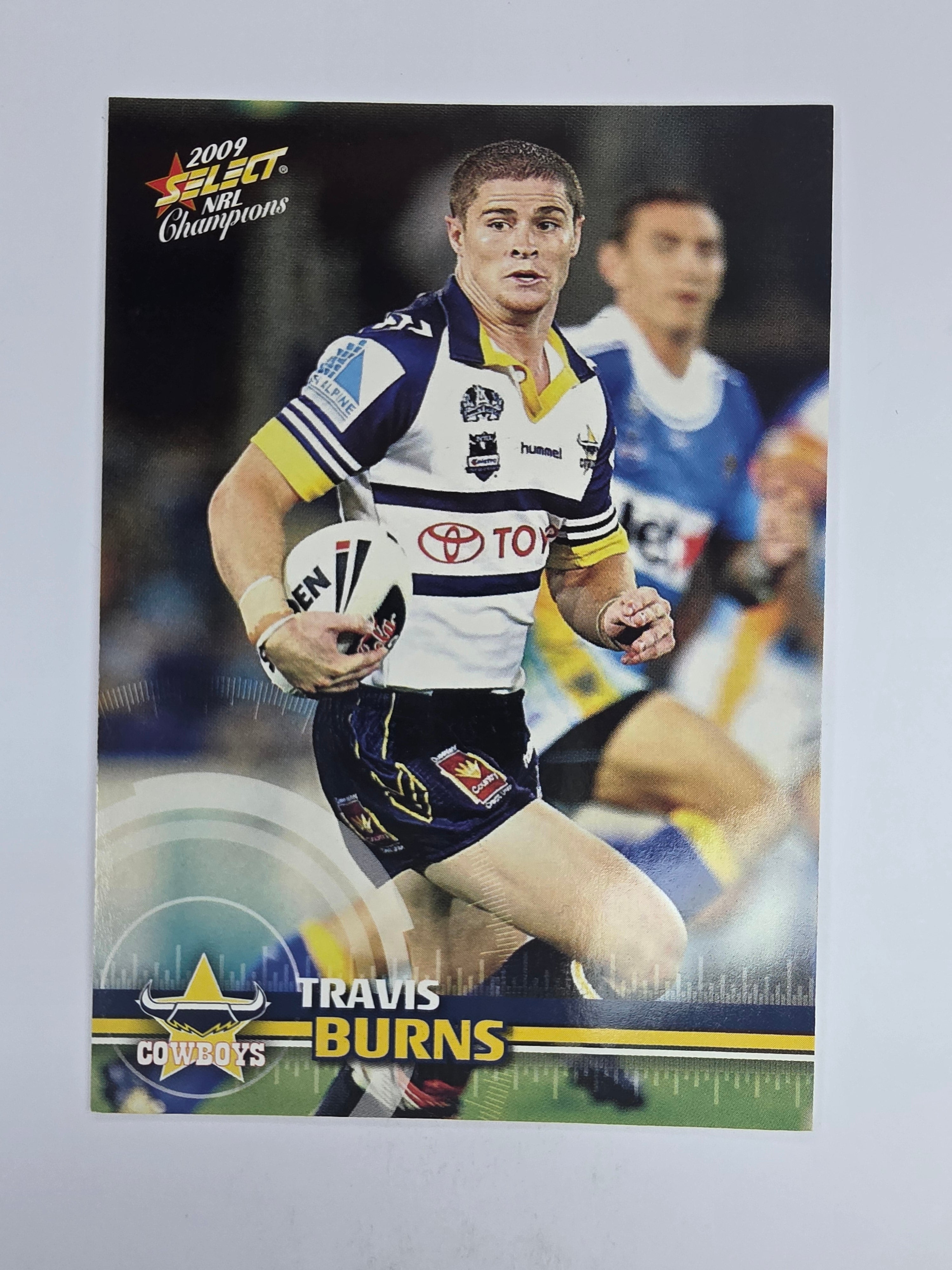 NRL 2009 Champions Base Card #102 Travis Burns North Queensland Cowboys