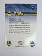 NRL 2009 Champions Base Card #102 Travis Burns North Queensland Cowboys