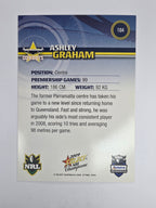 NRL 2009 Champions Base Card #104 Ashley Graham North Queensland Cowboys