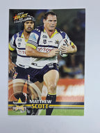 NRL 2009 Champions Base Card #108 Matthew Scott North Queensland Cowboys