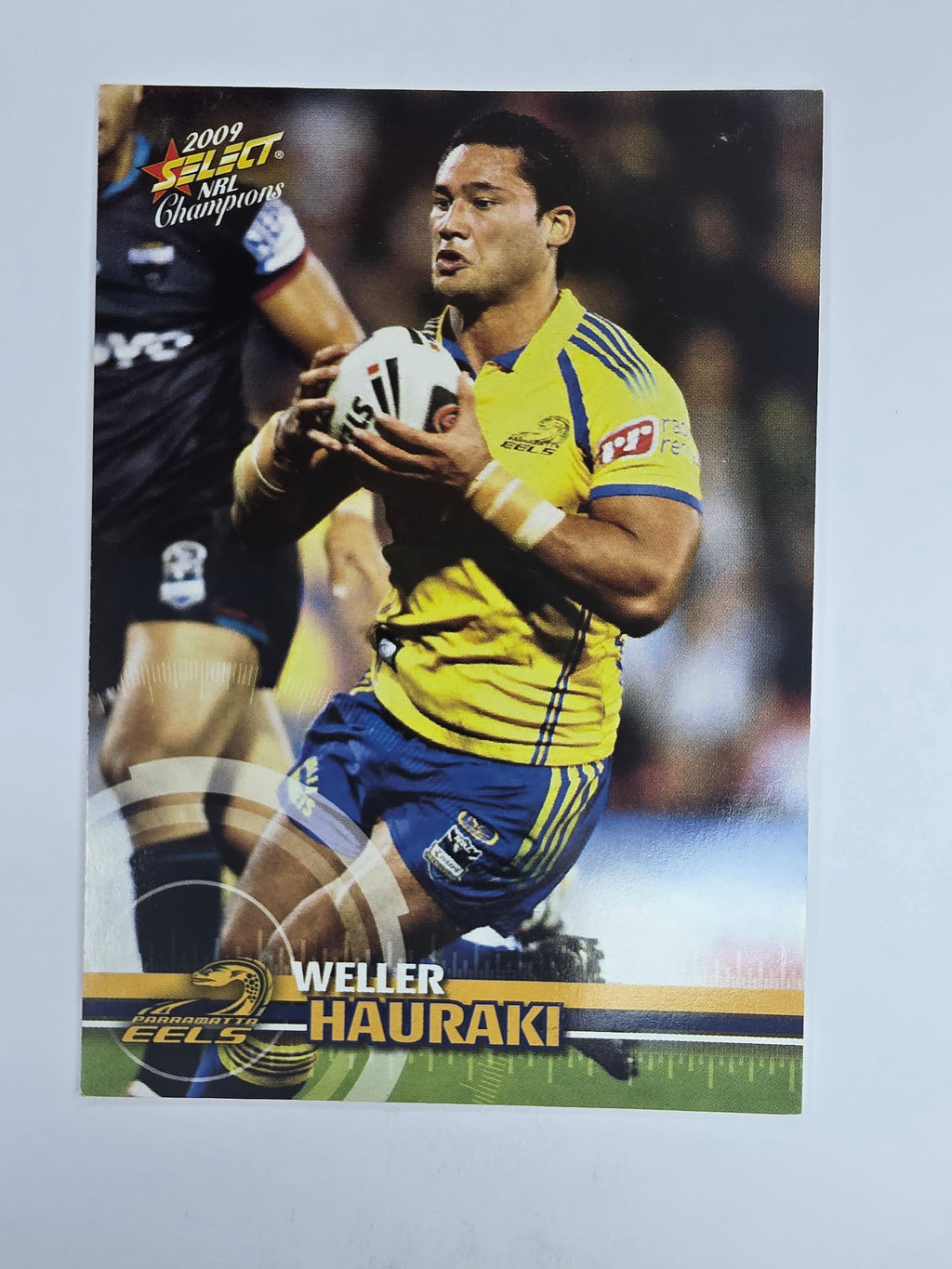 NRL 2009 Champions Base Card #115 Weller Hauraki Parramatta Eels