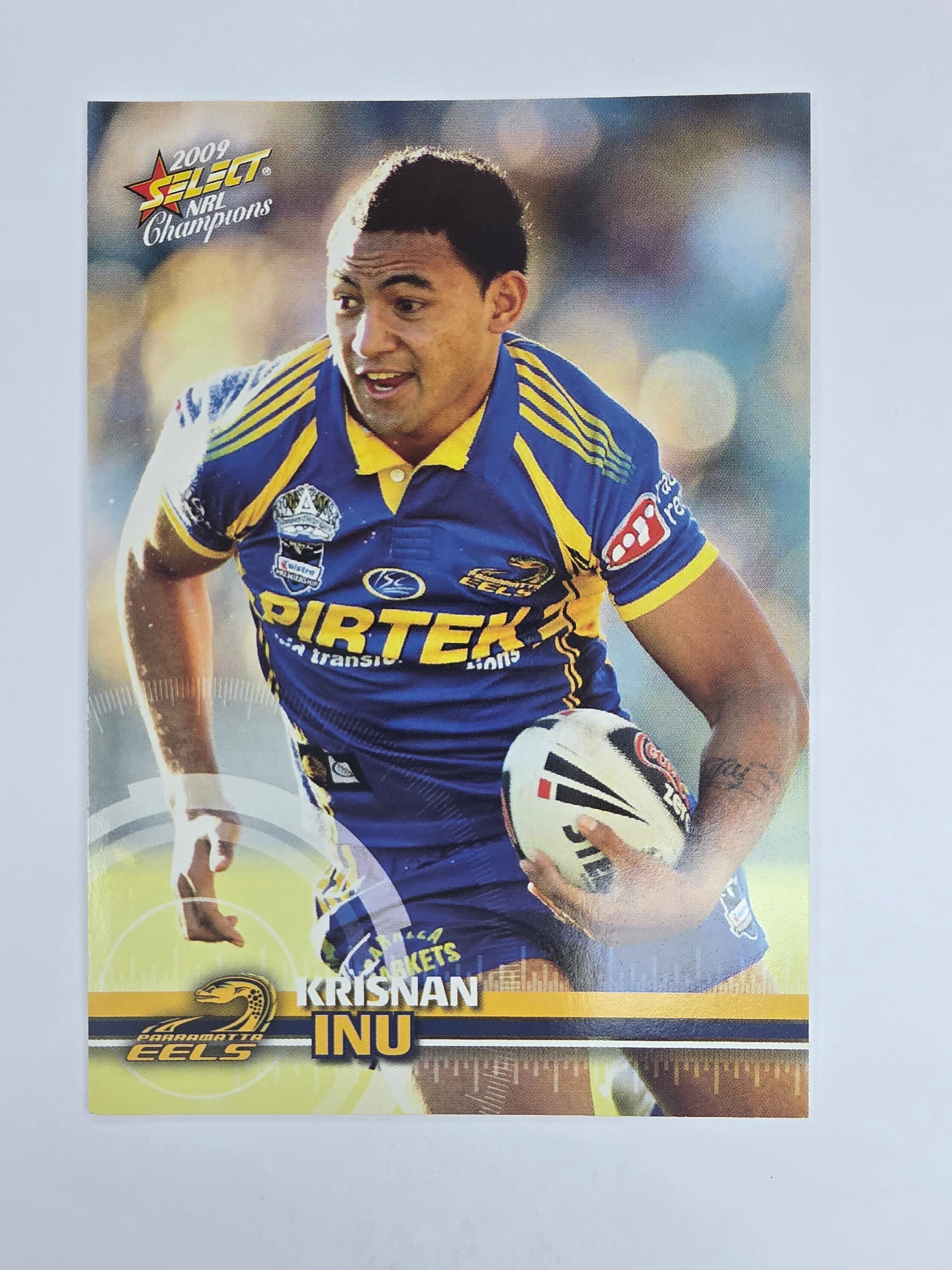 NRL 2009 Champions Base Card #118 Krisnan Inu Parramatta Eels