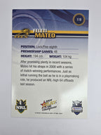 NRL 2009 Champions Base Card #119 Feleti Mateo Parramatta Eels