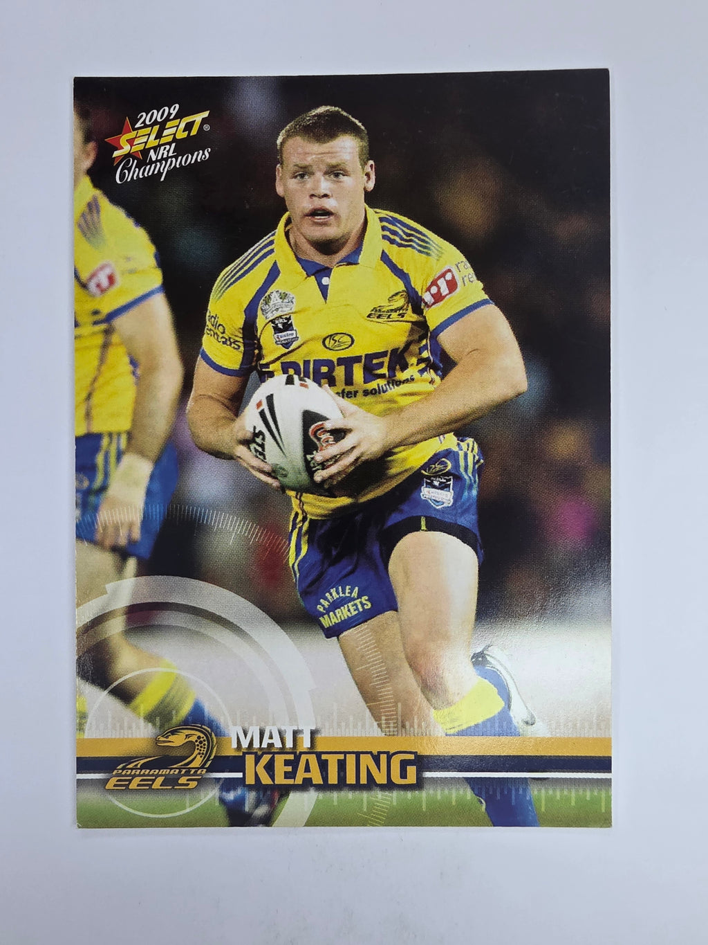 NRL 2009 Champions Base Card #123 Matt Keating Parramatta Eels