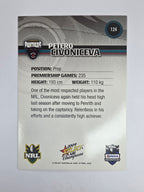 NRL 2009 Champions Base Card #124 Petero Civoniceva Penrith Panthers