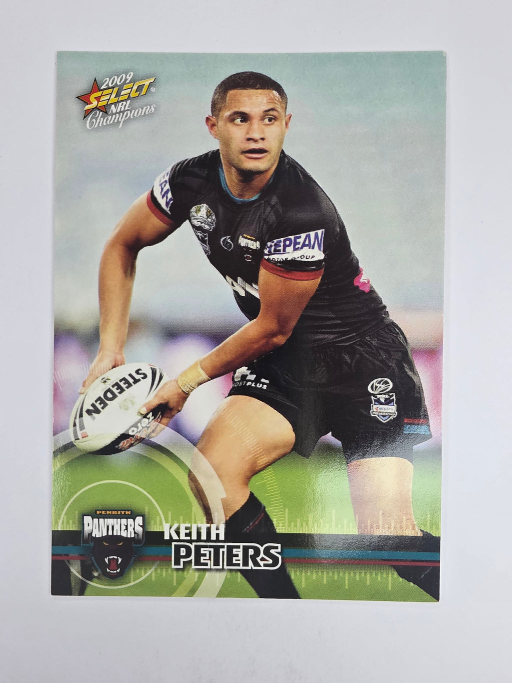 NRL 2009 Champions Base Card #129 Keith Peters Penrith Panthers
