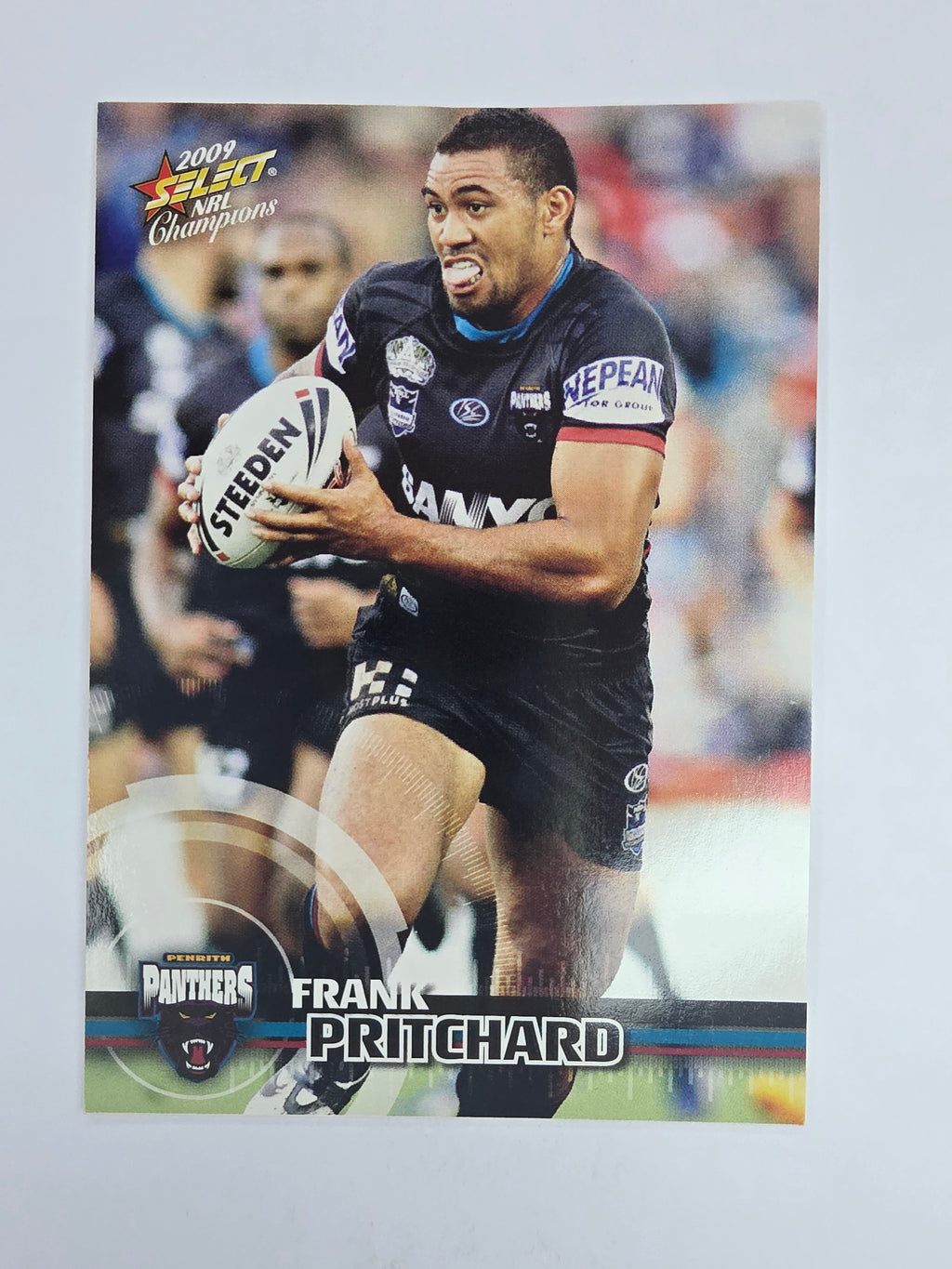 NRL 2009 Champions Base Card #130 Frank Pritchard Penrith Panthers