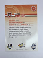 NRL 2009 Champions Base Card #136 Matt Cooper St George Illawarra Dragons