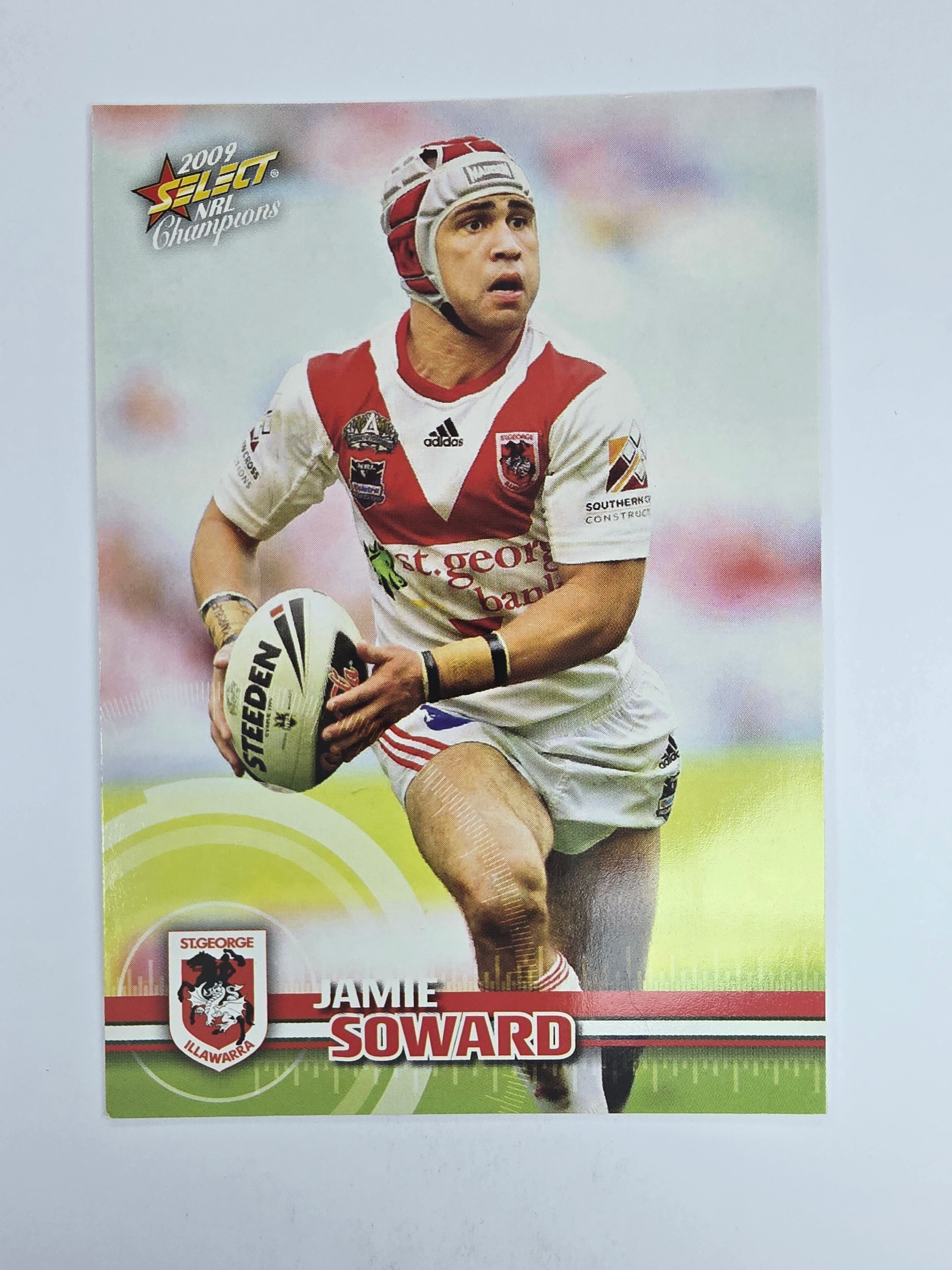 NRL 2009 Champions Base Card #143 Jamie Soward St George Illawarra Dragons