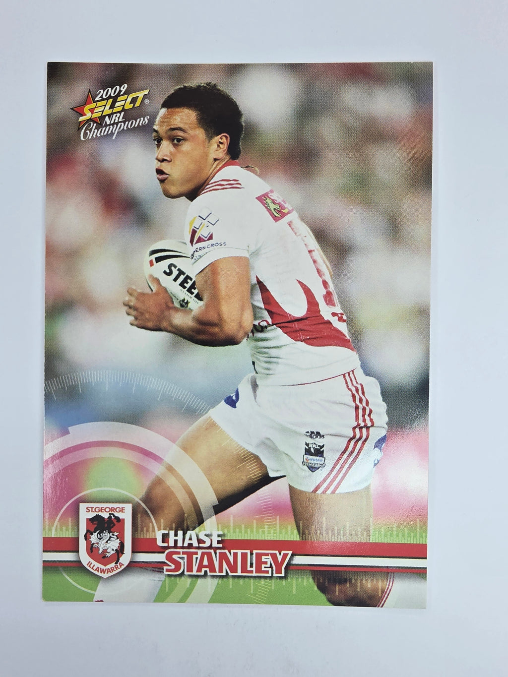 NRL 2009 Champions Base Card #147 Chase Stanley St George Illawarra Dragons