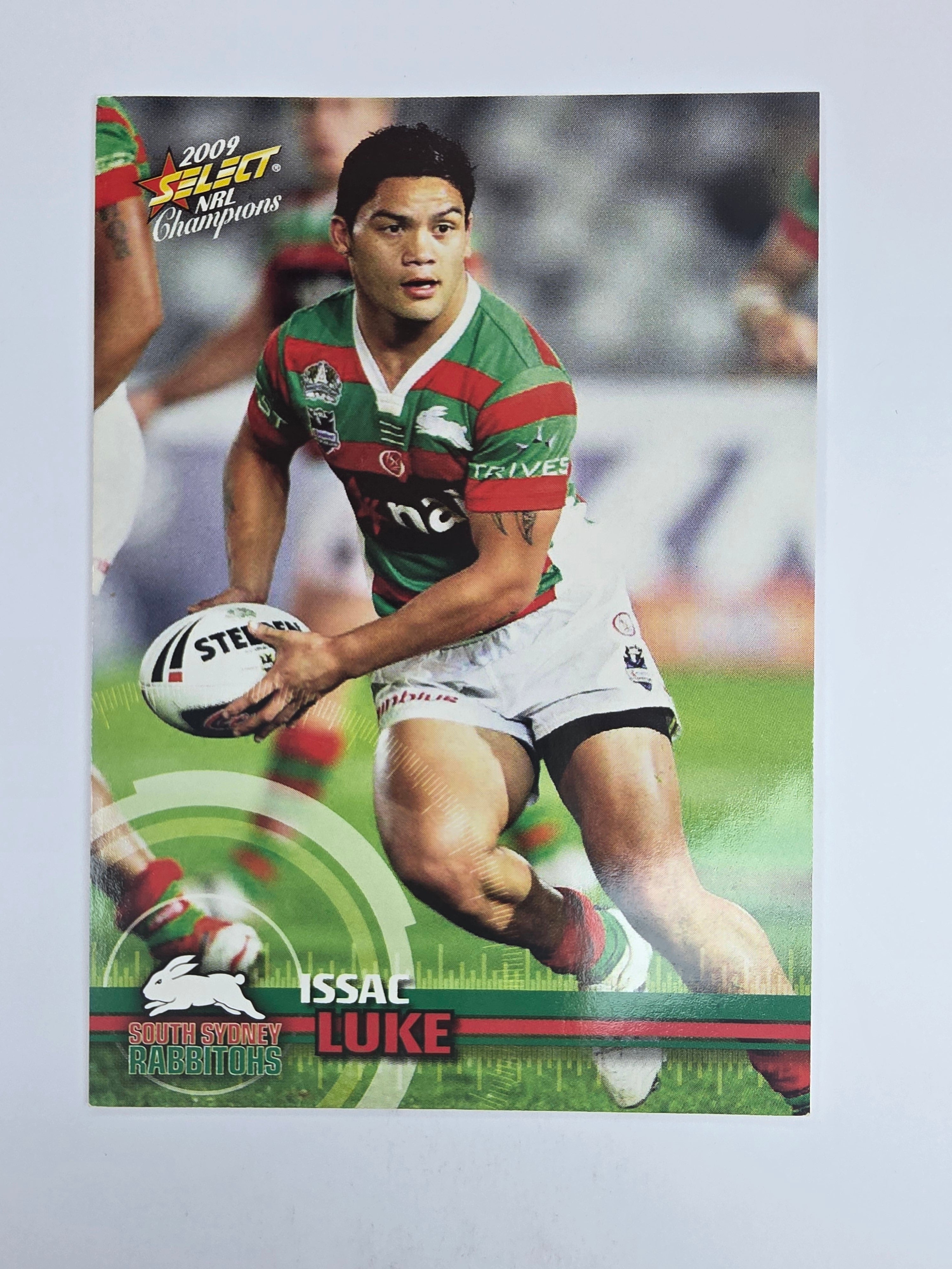 NRL 2009 Champions Base Card #153 Issac Luke South Sydney Rabbitohs