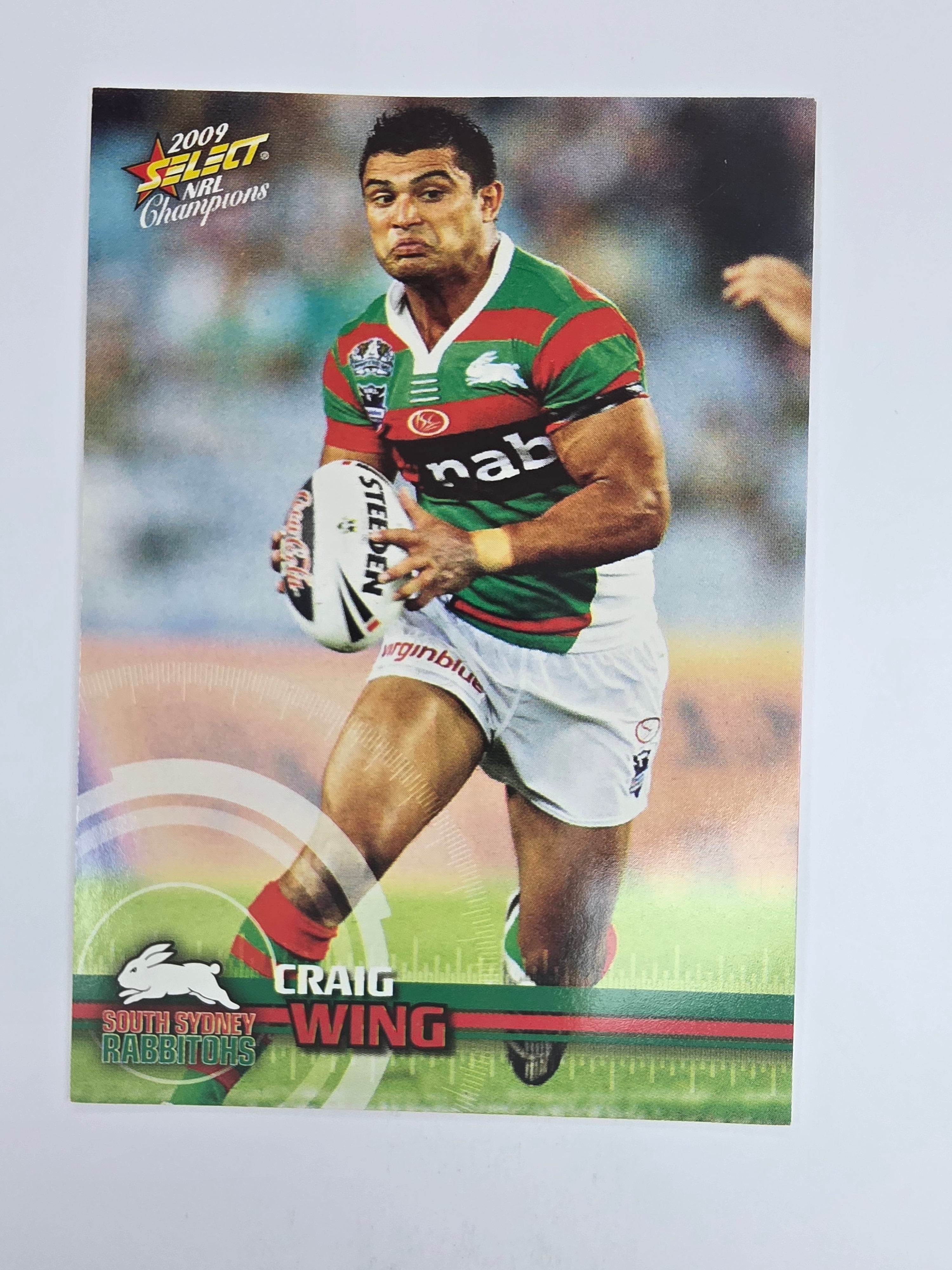 NRL 2009 Champions Base Card #156 Craig Wing South Sydney Rabbitohs