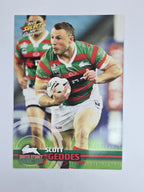 NRL 2009 Champions Base Card #157 Scott Geddes South Sydney Rabbitohs