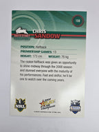 NRL 2009 Champions Base Card #159 Chris Sandow South Sydney Rabbitohs