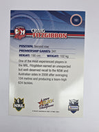 NRL 2009 Champions Base Card #161 Craig Fitzgibbon Sydney Roosters