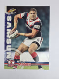 NRL 2009 Champions Base Card #163 Willie Mason Sydney Roosters