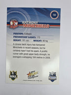 NRL 2009 Champions Base Card #164 Anthony Minichiello Sydney Roosters