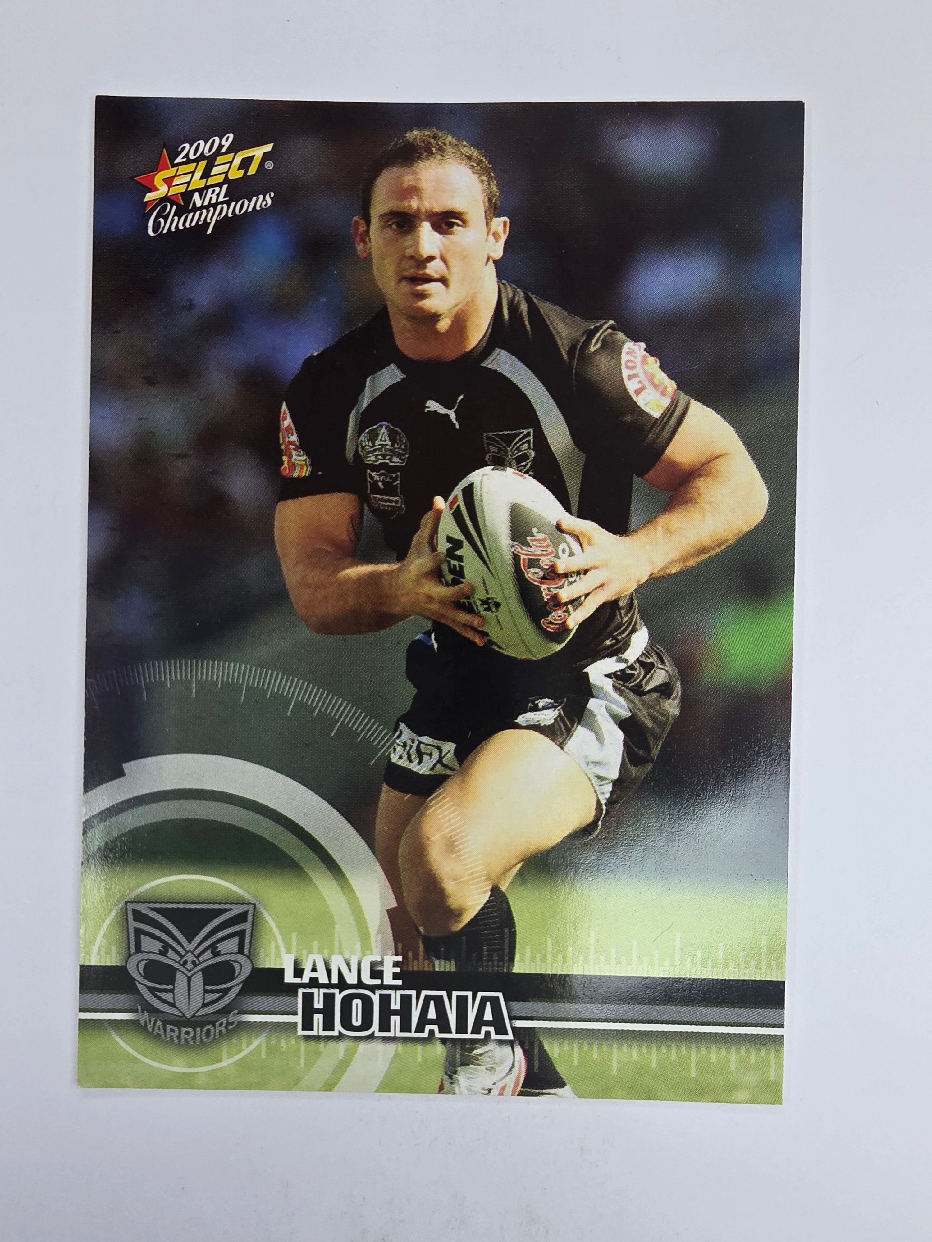 NRL 2009 Champions Base Card #175 Lance Hohaia New Zealand Warriors