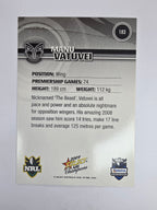 NRL 2009 Champions Base Card #183 Manu Vatuvei New Zealand Warriors
