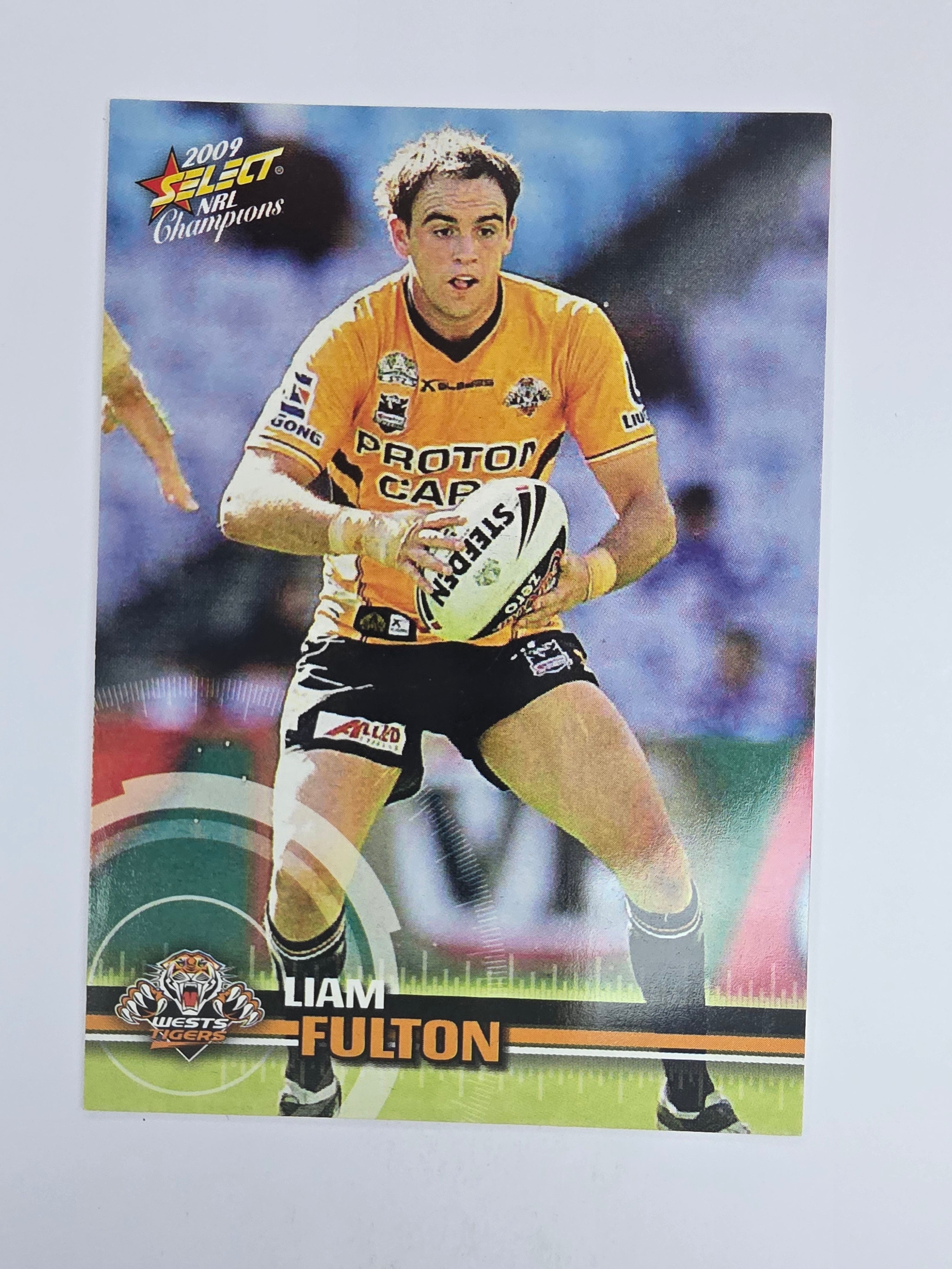 NRL 2009 Champions Base Card #186 Liam Fulton Wests Tigers