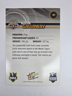 NRL 2009 Champions Base Card #187 Keith Galloway Wests Tigers