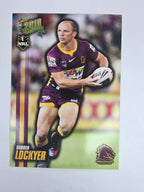NRL 2010 Champions Base Card #4 Darren Lockyer Brisbane Broncos