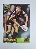 NRL 2010 Champions Base Card #5 Andrew McCullough Brisbane Broncos