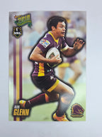 NRL 2010 Champions Base Card #7 Alex Glenn Brisbane Broncos