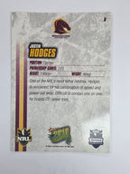 NRL 2010 Champions Base Card #8 Justin Hodges Brisbane Broncos