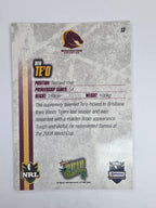 NRL 2010 Champions Base Card #13 Ben Te’o Brisbane Broncos