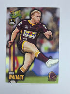 NRL 2010 Champions Base Card #14 Peter Wallace Brisbane Broncos