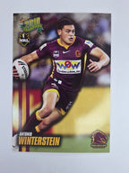 NRL 2010 Champions Base Card #15 Antonio Winterstein Brisbane Broncos