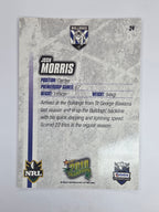 NRL 2010 Champions Base Card #24 Josh Morris Canterbury Bankstown Bulldogs