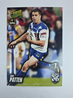NRL 2010 Champions Base Card #25 Luke Patten Canterbury Bankstown Bulldogs