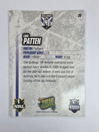 NRL 2010 Champions Base Card #25 Luke Patten Canterbury Bankstown Bulldogs